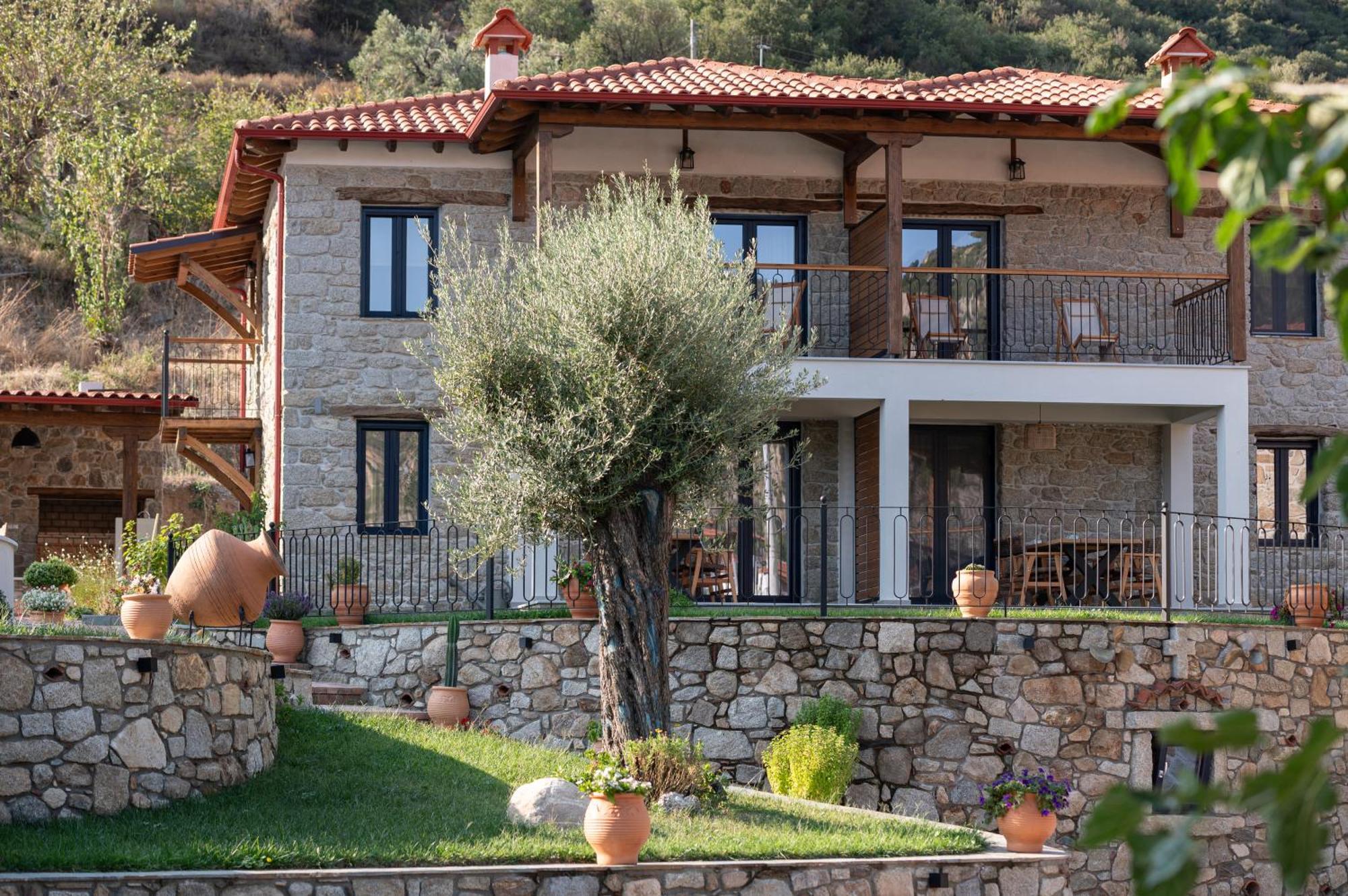 Lithos Villas Apollon Sikiá Exterior foto